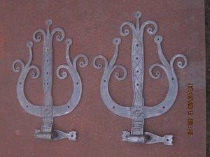 Decorative Door Hinges-Medieval Style